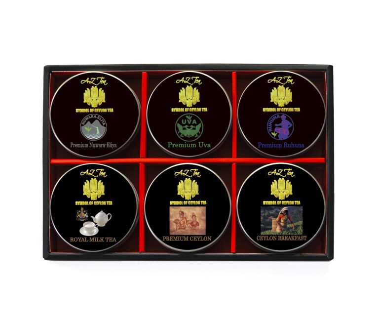 Ceylon Teas 6 Mini-Tin Tea Leaf Gift – AZ Teas Japan | エーゼットティーズジャパン