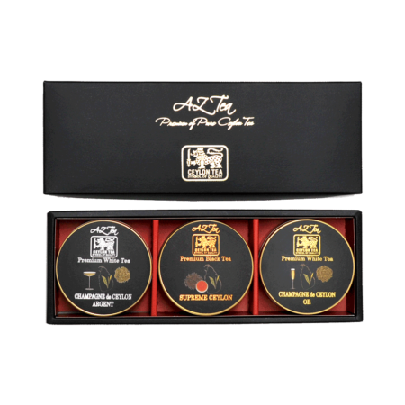 Mini Tin Premium Black Tea and Miracle Apple Tea Collection – AZ 