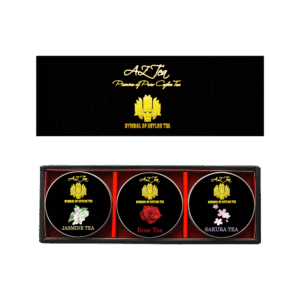 Floral Teas 3 Mini-Tin Tea Leaf Gift