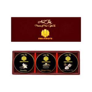 AZ Teaミニ3缶紅茶ギフト ミルクティー向け紅茶3種3角ティーバッグ入り