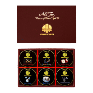 Citrus & Fruity Tea Collection 6 Mini-Tin Tea Bag Gift