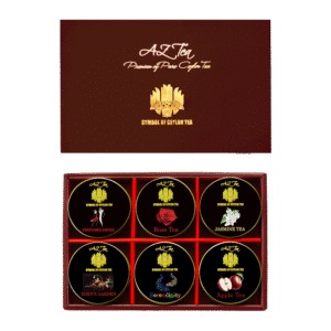 Fruity & Floral Tea Collection 6 Mini-Tin Tea Bag Gift