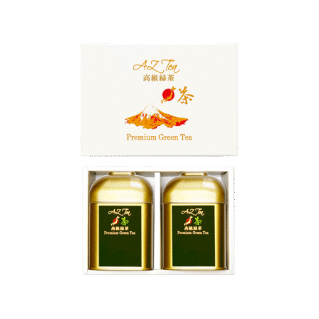 Gold Caddy - 2 Can Green Tea Gift